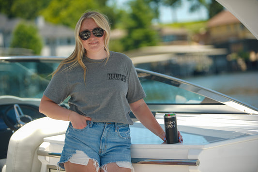 Brooklyn Kelly's Port Short Sleeve Grey/Green Design