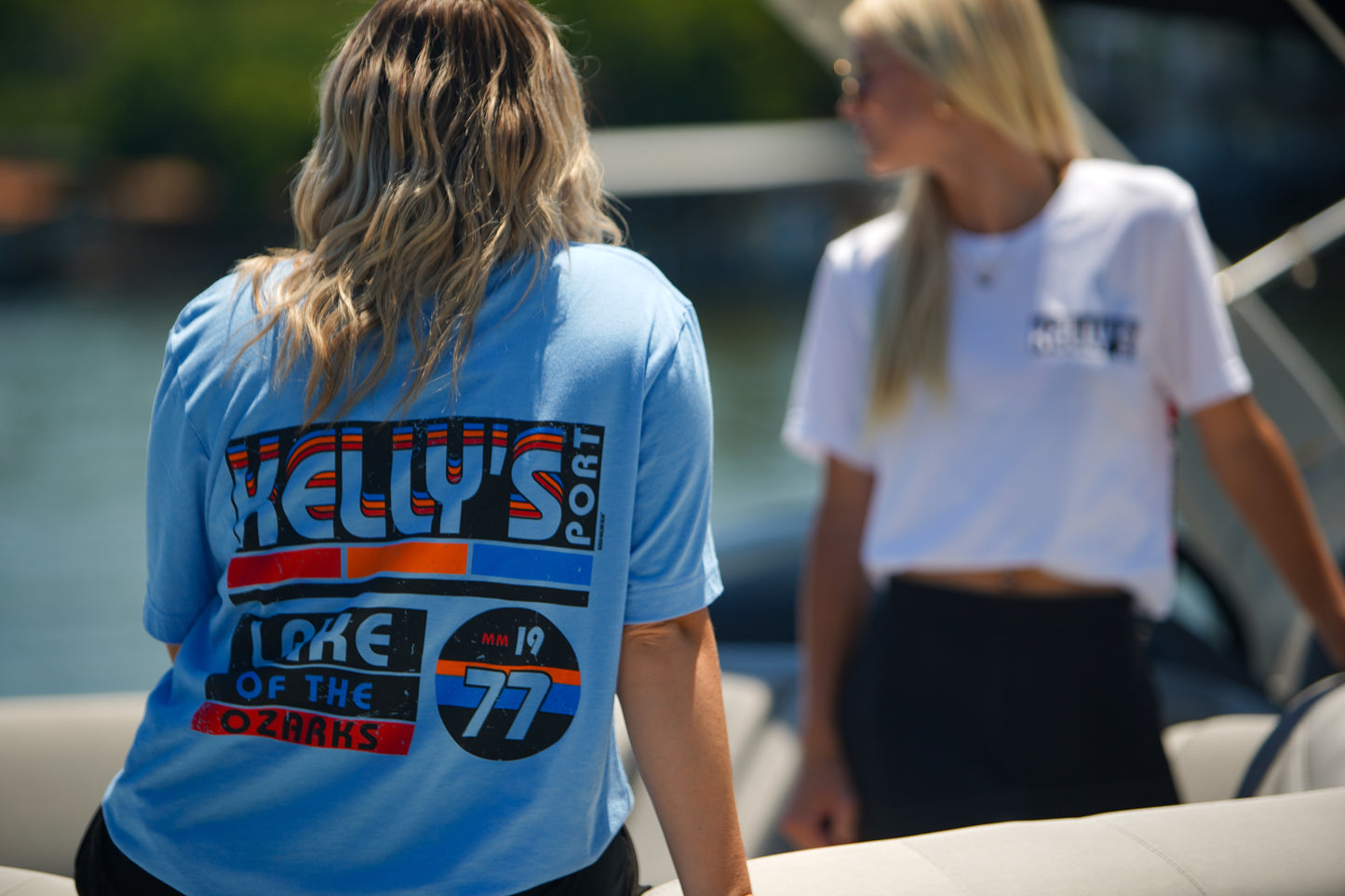 Brooklyn Kelly's Port Short Sleeve Shirt Blue